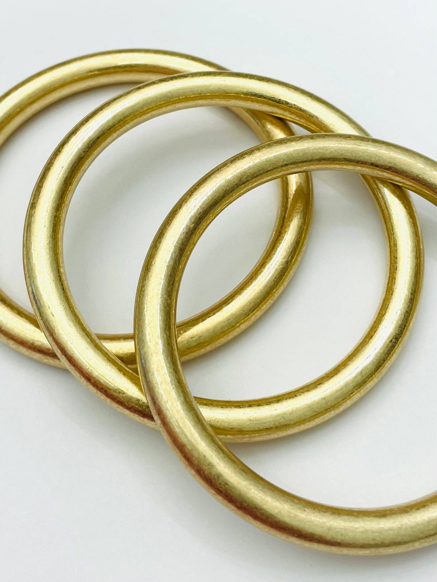 Bold Vintage Bangles (set of 3)(matte gold)