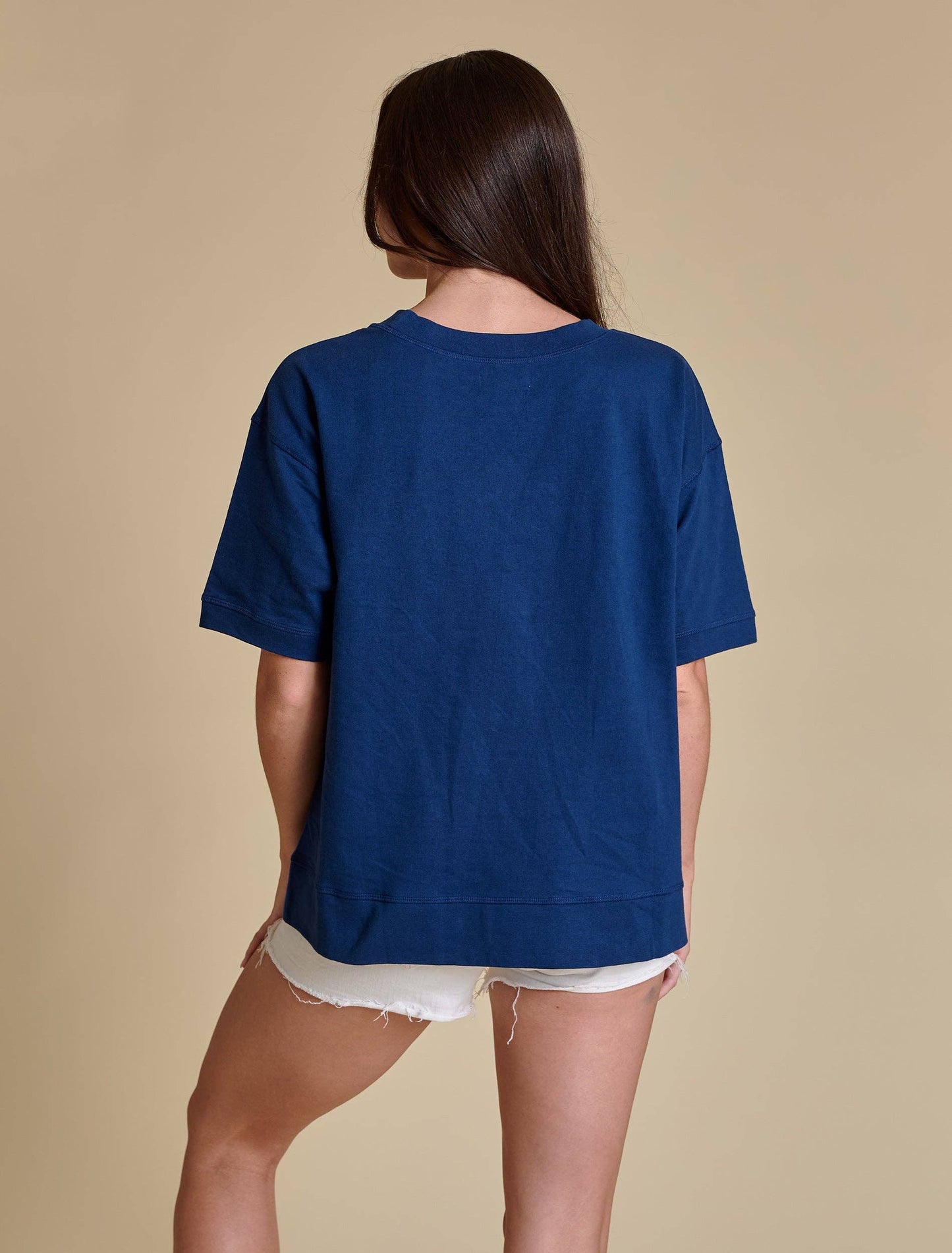 The Glitter Script Boxy Top | Auburn