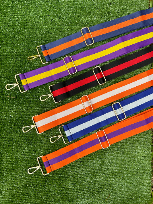 Gameday Striped Bag Straps