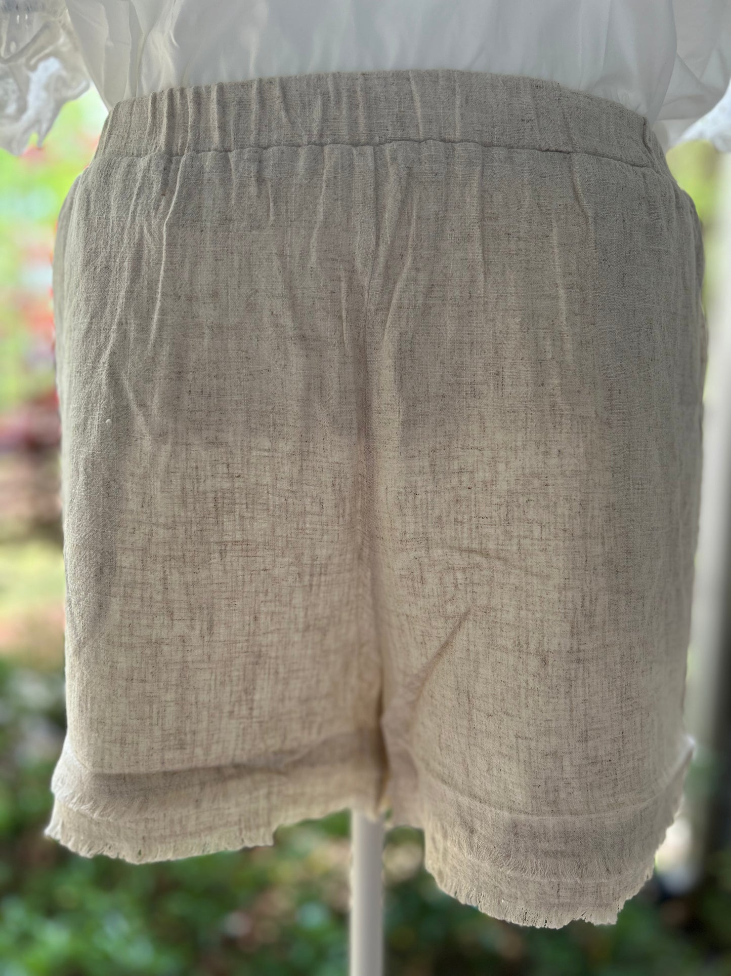 Double Tiered Hem Shorts